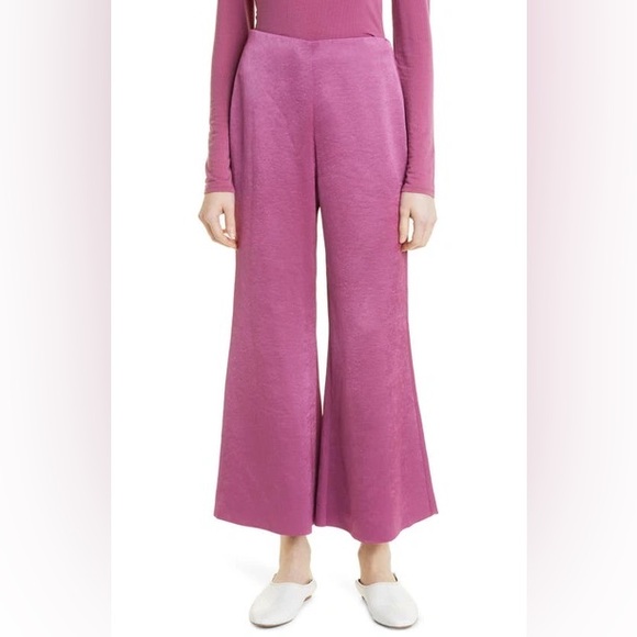 Vince Purple Wide Leg Pants - Picture 5 of 7